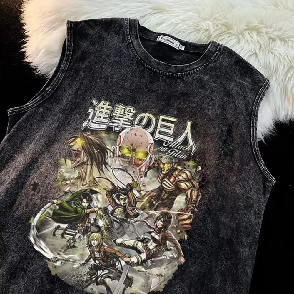 Camiseta sin mangas - Ataque a los Titanes