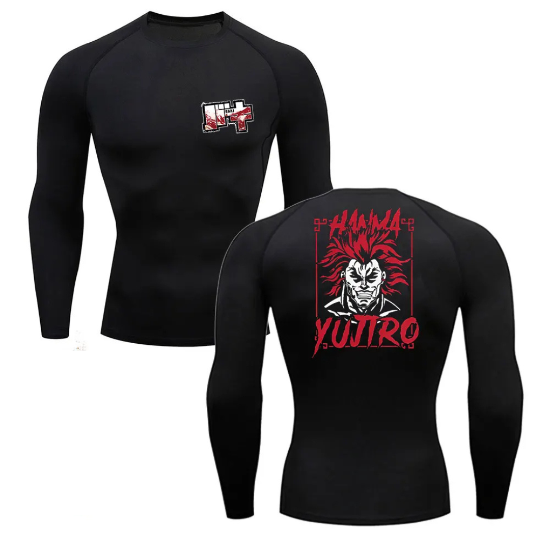 Camiseta de compresión - Espalda de demonio