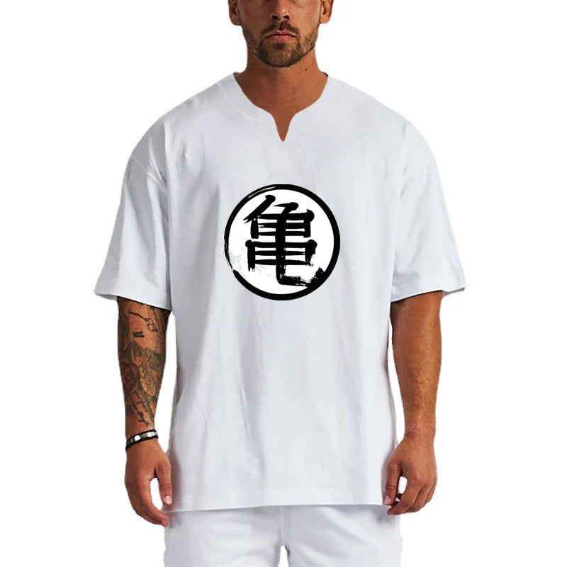 Cover pump with V-neck - Dragon