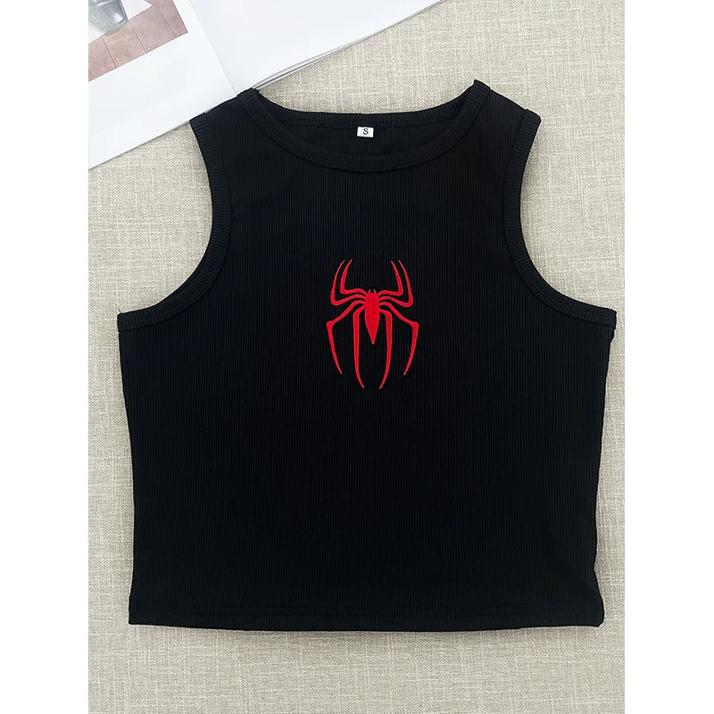 Crop Top - Spider