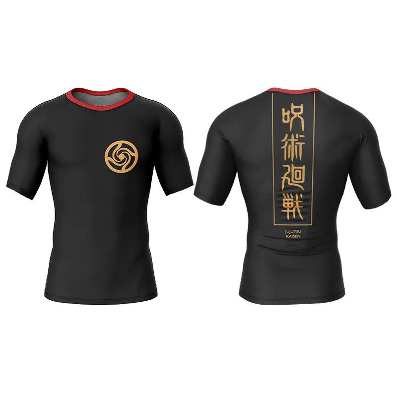 Camiseta de compresión Jujutsu Kaisen