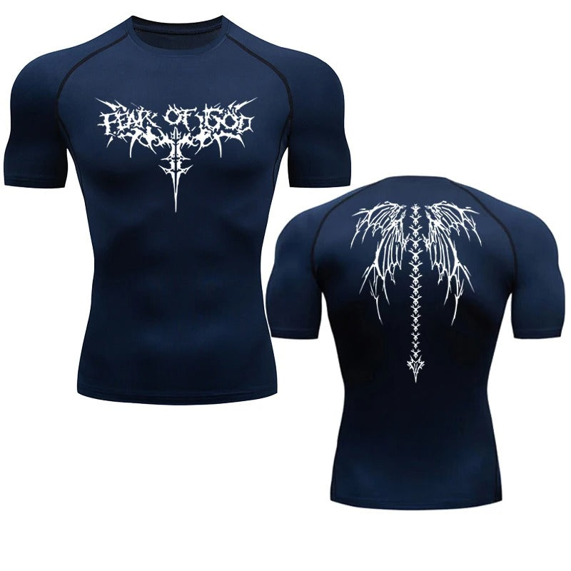 Compression Shirt- Wings of the Demon