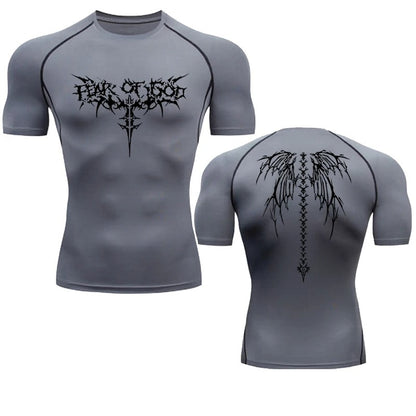 Compression Shirt- Wings of the Demon