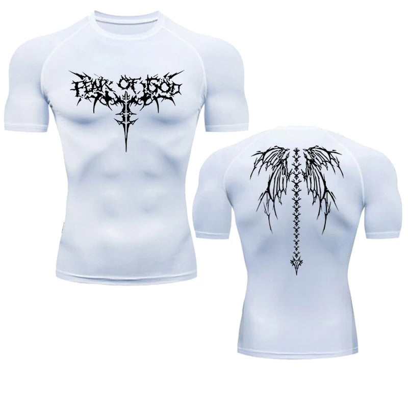 Compression Shirt- Wings of the Demon