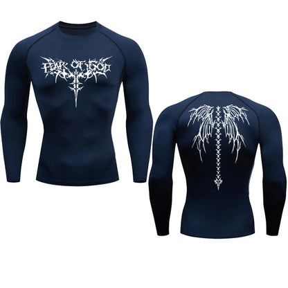 Compression Shirt - Wings of the Demon