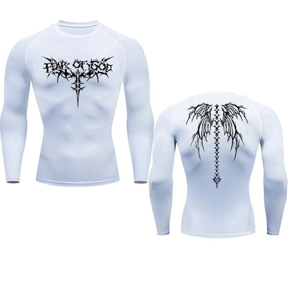 Compression Shirt - Wings of the Demon