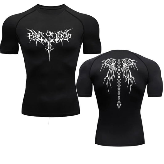 Compression Shirt- Wings of the Demon