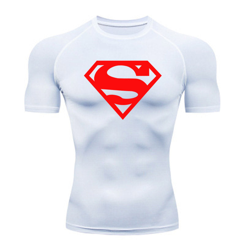 Camiseta de compresión Superman 