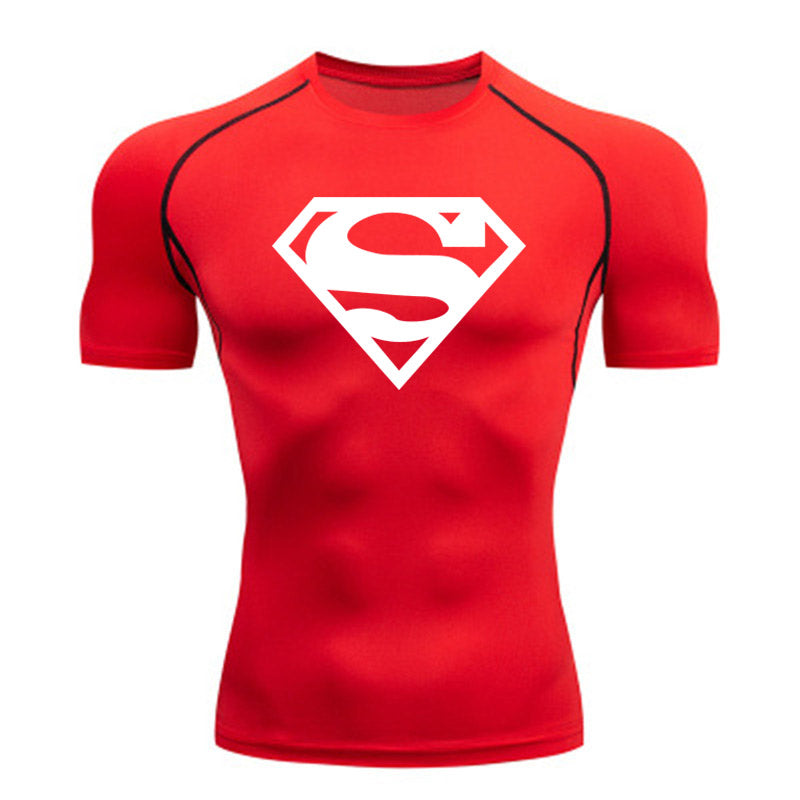 Camiseta de compresión Superman 