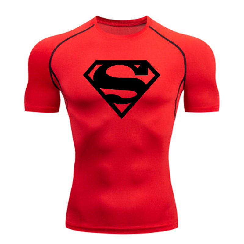 Camiseta de compresión Superman 