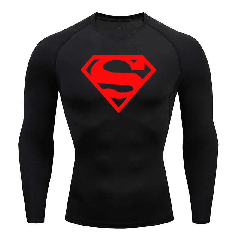 Camiseta de compresión Superman 