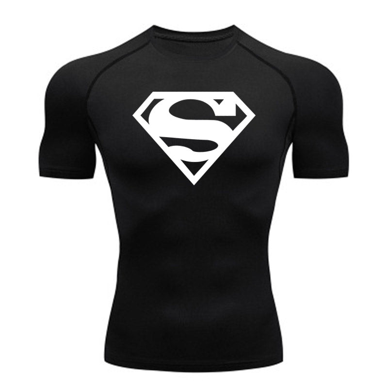 Camiseta de compresión Superman 