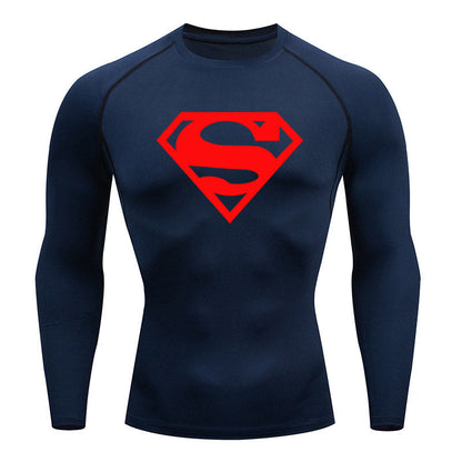 Camiseta de compresión Superman 