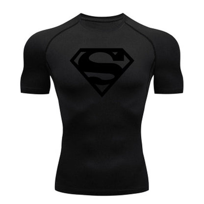 Camiseta de compresión Superman 