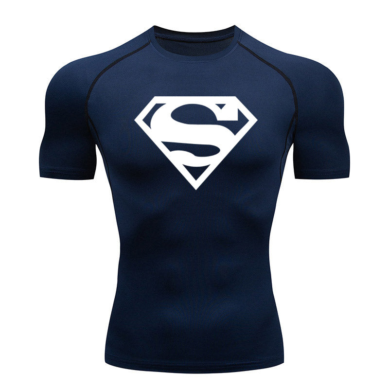 Camiseta de compresión Superman 