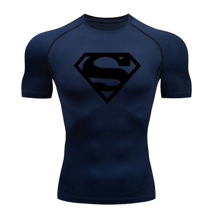 Camiseta de compresión Superman 