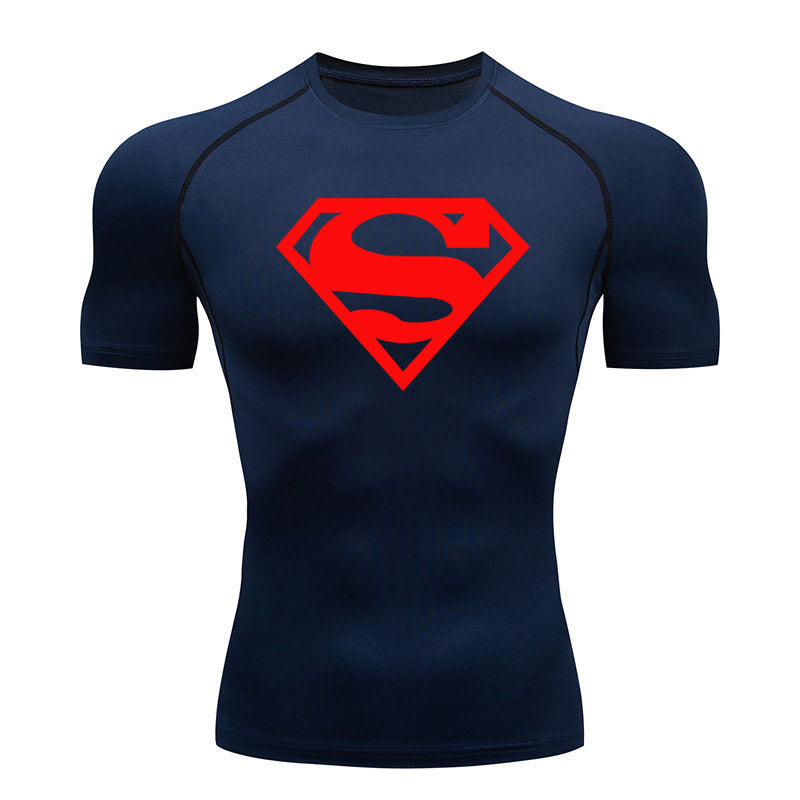 Camiseta de compresión Superman 