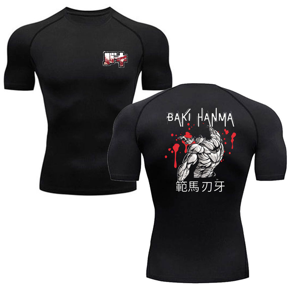 Super Hero Anime Aesthetic Compression Shirt for Men Majin Buu MMA Gym  Apparel Compression Shirt for Men 