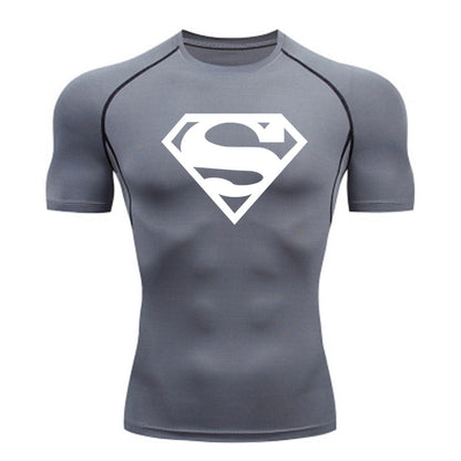 Camiseta de compresión Superman 