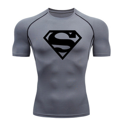 Camiseta de compresión Superman 