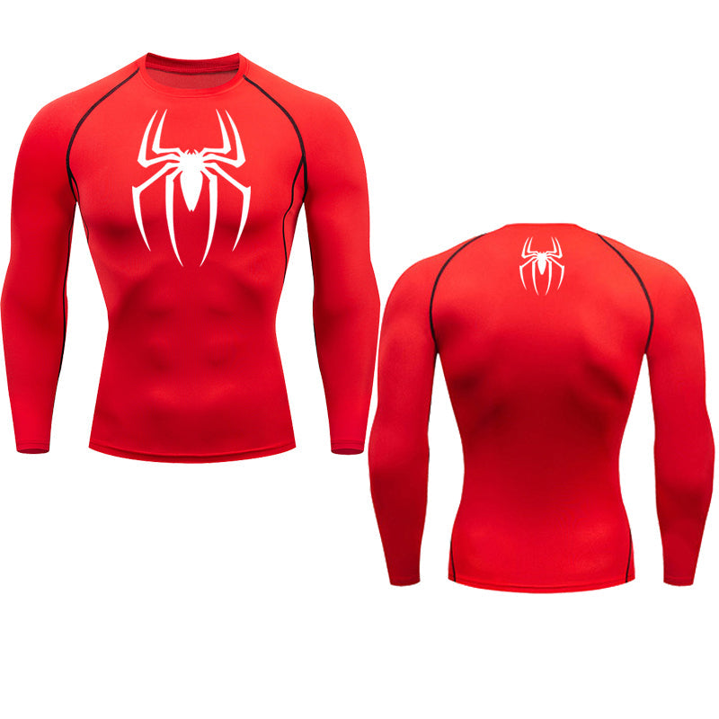 Camiseta de compresión Spiderman.